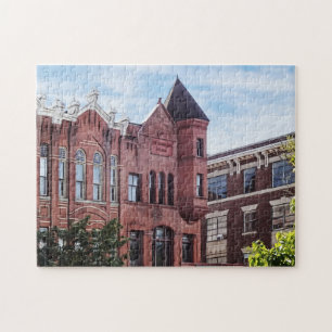 Puzzle Cooperstown NY - Primer Edificio del Banco Naciona