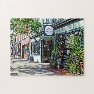 Puzzle Cooperstown NY - Tiendas a lo largo de la calle pr