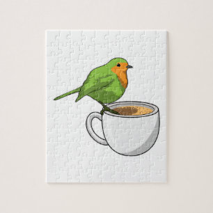 Puzzle Copa de Café de Aves