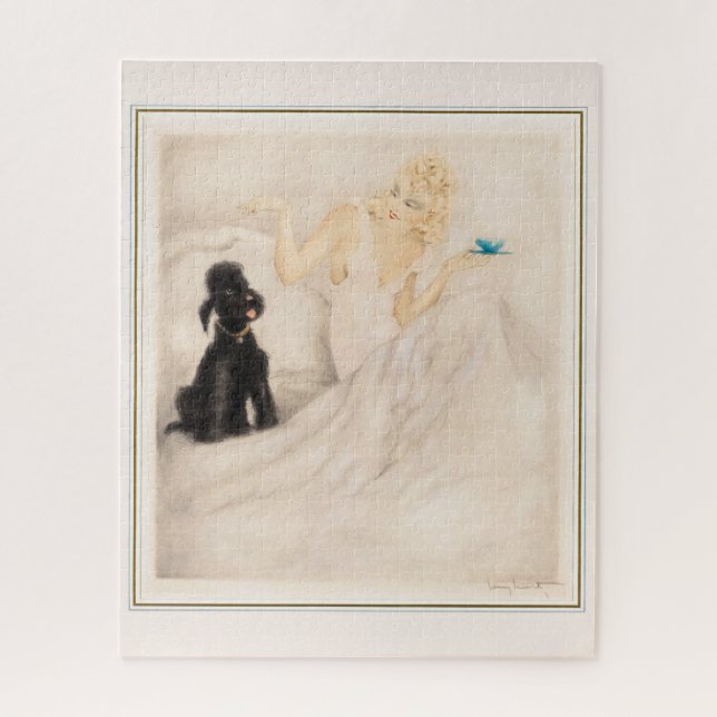 Puzzle Copa de la Mañana por Louis Icart (Vertical)