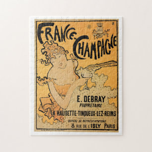 Puzzle Copa de vino de Francia Champagne