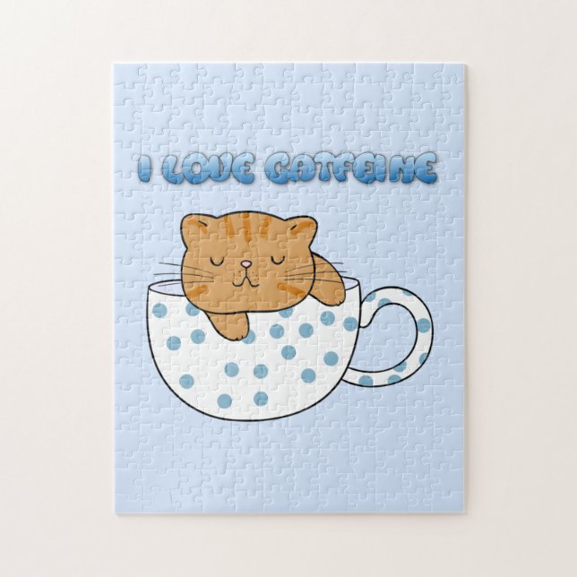 Puzzle Copa Kawaii de Cat-Feine (Vertical)