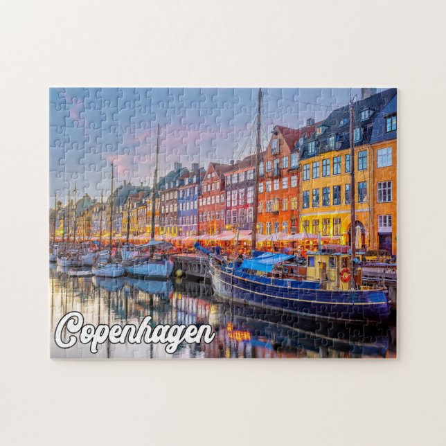 Puzzle Copenhague, Dinamarca (Horizontal)