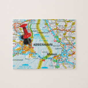 Puzzle Copenhague, København en Dinamarca