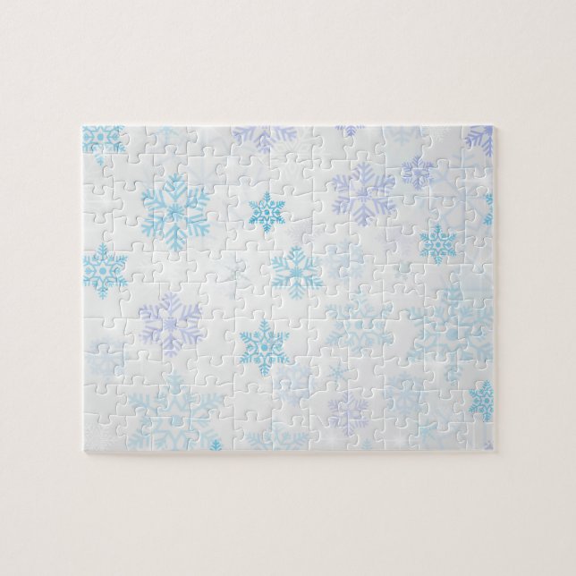 Puzzle Copos de nieve (Horizontal)