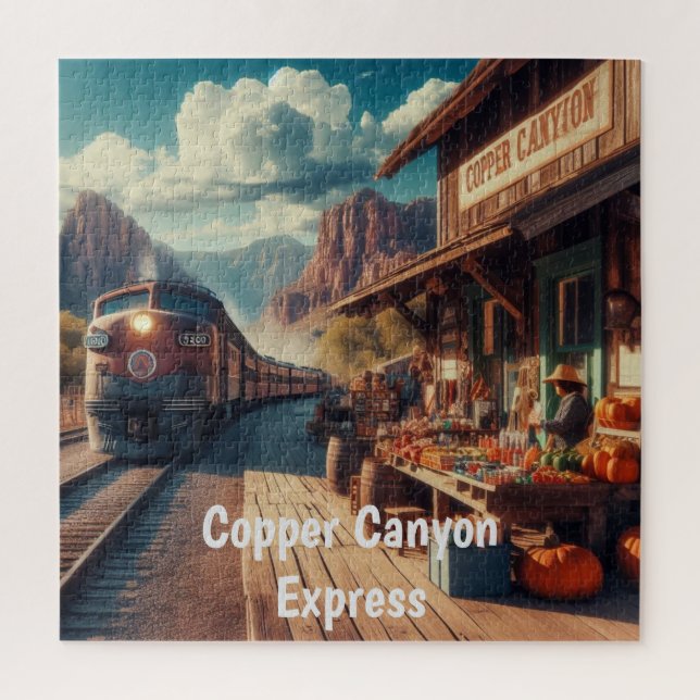 Puzzle Copper Canyon Express (Vertical)