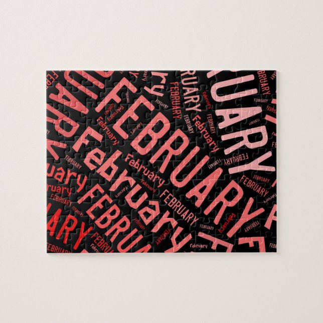 Puzzle Corazón de Febrero (Horizontal)