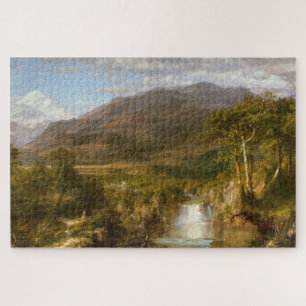 Puzzle Corazón de los Andes (Paisaje Sudamericano)