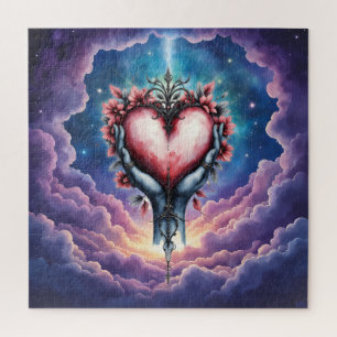 Puzzle Corazón de Mágica Tranquila