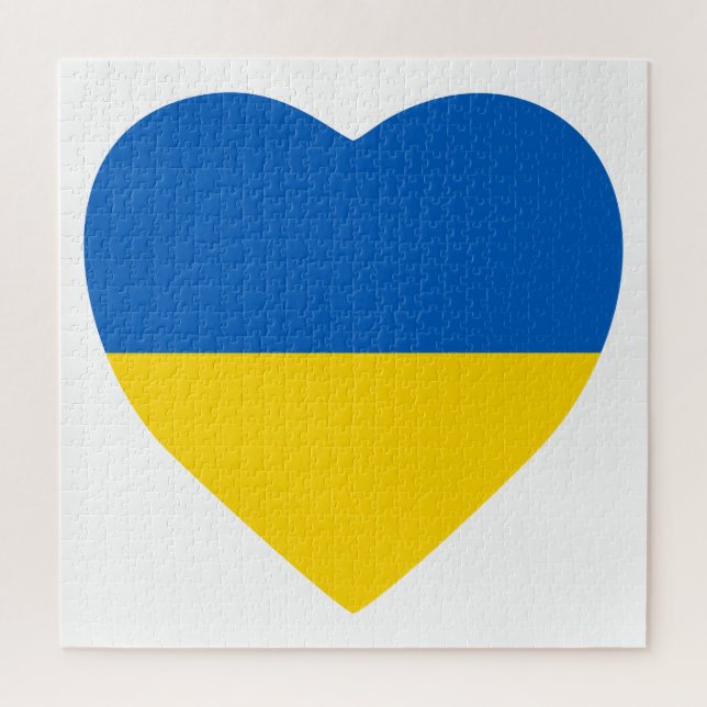 Puzzle Corazón de Ucrania (Vertical)