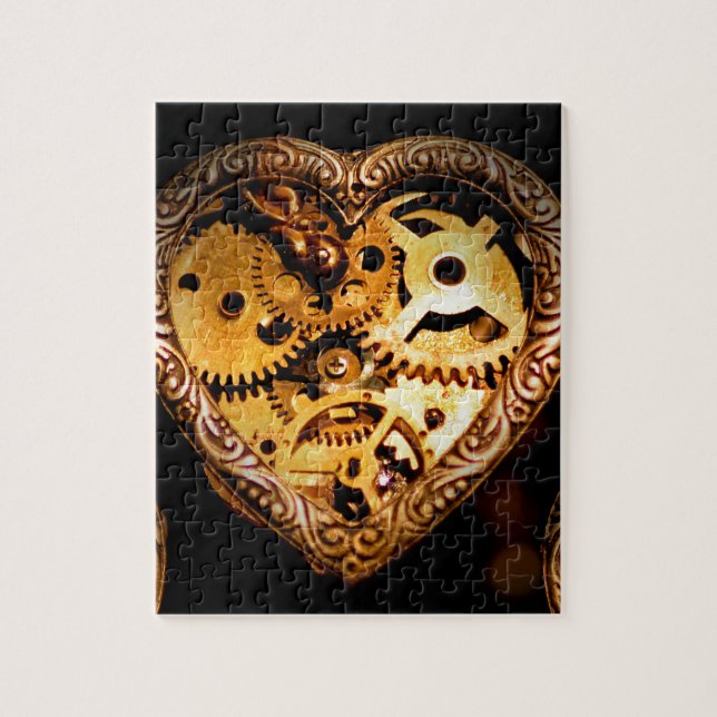Puzzle corazón de vapor (Vertical)