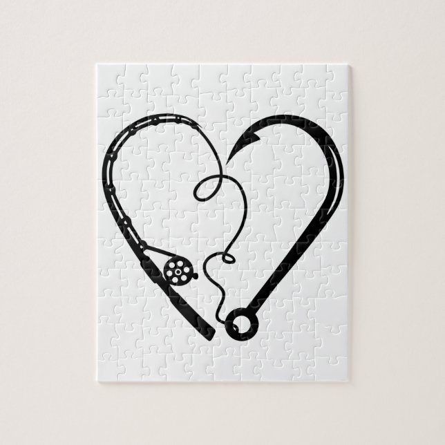 PUZZLE CORAZÓN DEL CORAZÓN DE LA CARRETERA PESQUERA (Vertical)