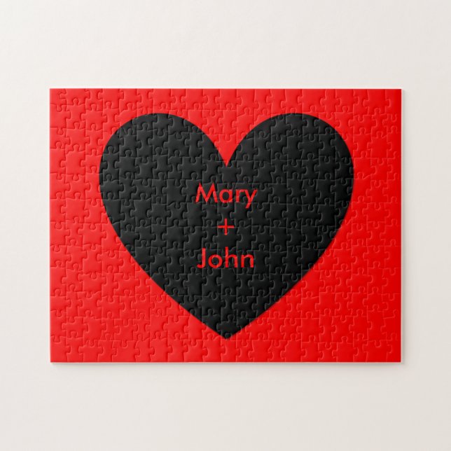 Puzzle Corazón esponjoso (Horizontal)