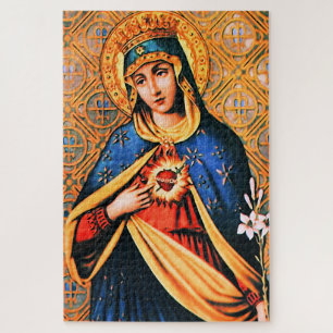 Puzzle Corazón inmaculado de María