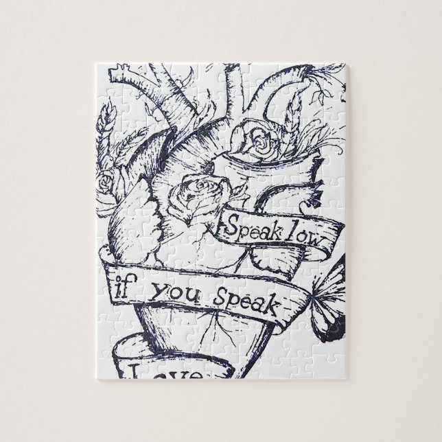 Puzzle Corazón sangrante (Vertical)