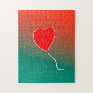Puzzle Corazón volador