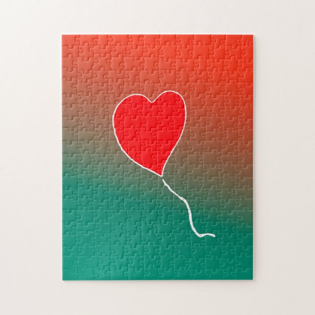 Puzzle Corazón volador (Vertical)