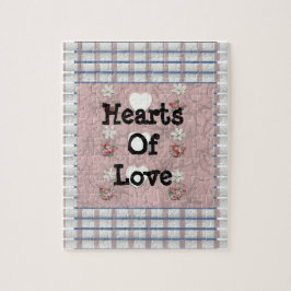 Puzzle Corazones de amor tres