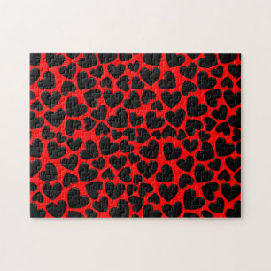 Puzzle Corazones Hinchados