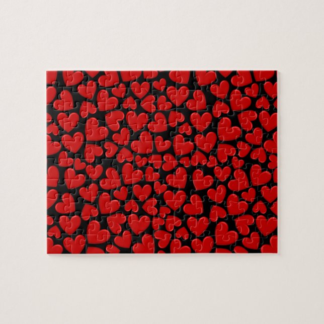 Puzzle Corazones Hinchados (Horizontal)