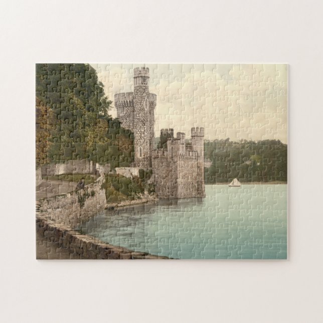 Puzzle Corcho Irlanda del castillo de Blackrock (Horizontal)