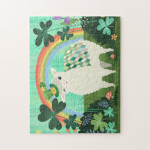 Cordero afortunado del Día de los Patrones