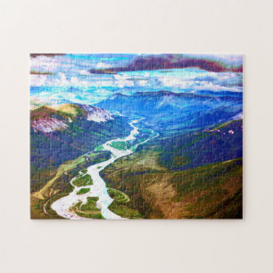 Puzzle Cordillera Brooks, Alaska Ártico