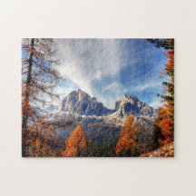 Cordillera de Dolomitas en Italia