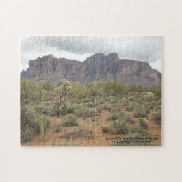 Puzzle Cordillera de la superstición de Arizona