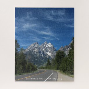 Puzzle Cordillera del Parque Nacional Grand Tetons