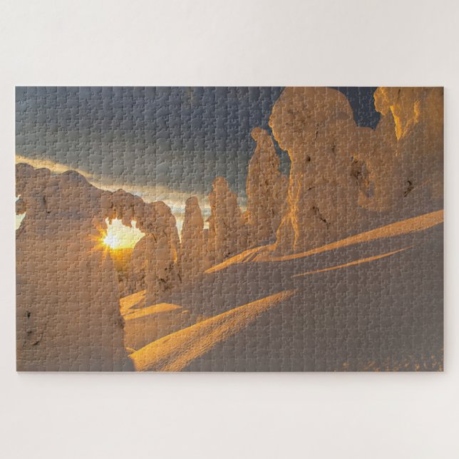 Puzzle Cordillera | Pescado blanco, Montana (Horizontal)