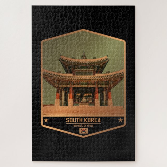 Puzzle Corea del Sur (Vertical)