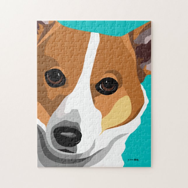 Puzzle Corgi Galés (Vertical)