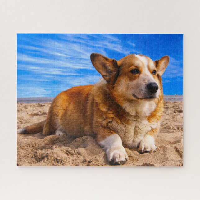 Puzzle Corgi Galés Perro Jigsaws. (Horizontal)