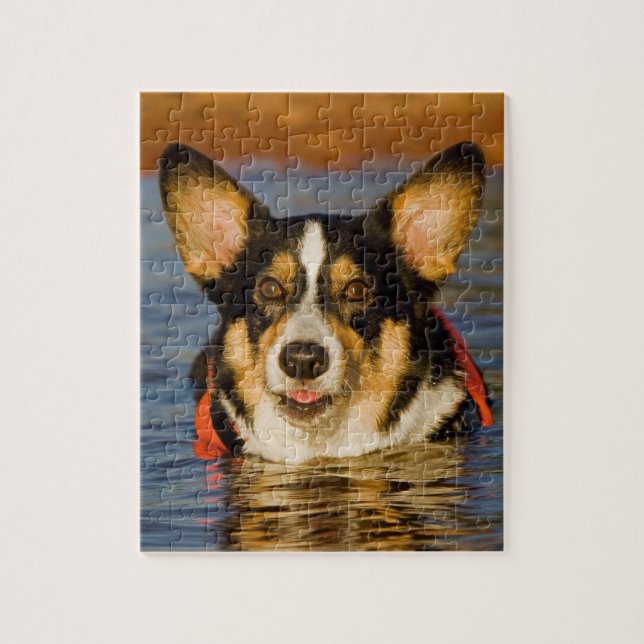 Puzzle Corgi lindo (Vertical)