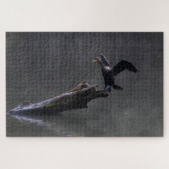 Puzzle Cormorant de doble cresta (Horizontal)