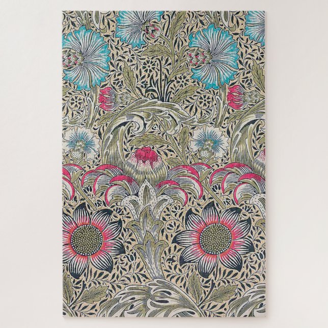 Puzzle Corncockle, William Morris (Vertical)