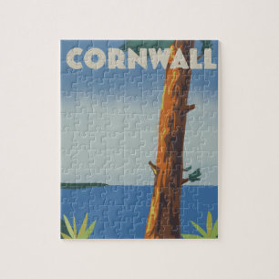 Puzzle Cornualles ir en tren