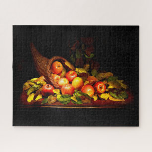 Puzzle Cornucopia con manzanas