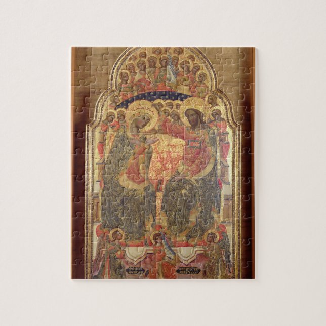 Puzzle Coronación de la Virgen, 1372 (Vertical)