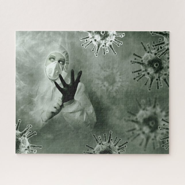 Puzzle Coronavirus Nurse (Horizontal)