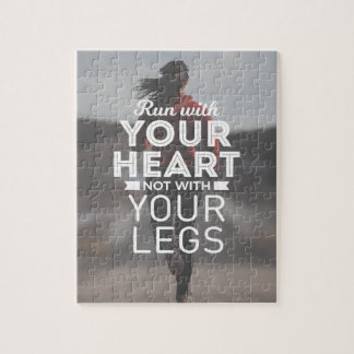 Puzzle Corra con su corazón