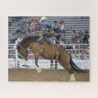 Puzzle Corral de caballo que se encabrita Western Rodeo V