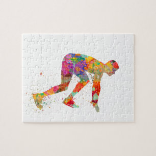Puzzle Corredora en acuarela