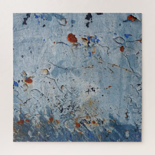 Puzzle Corrode de la Fuente Azul de Hierro Viejo