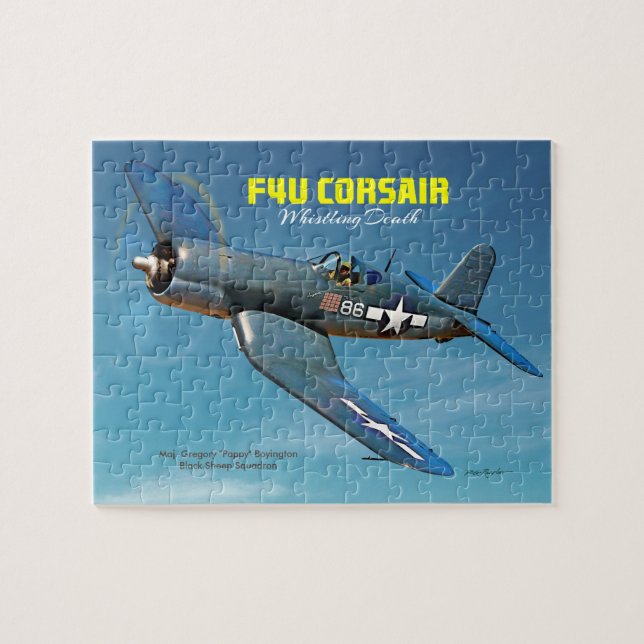 Puzzle Corsario de F4U (Horizontal)