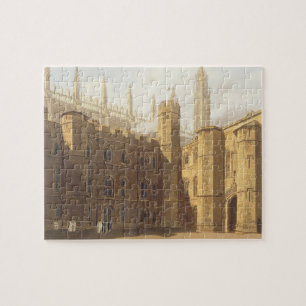 Puzzle Corte de College de rey, Cambridge, 'del Hist