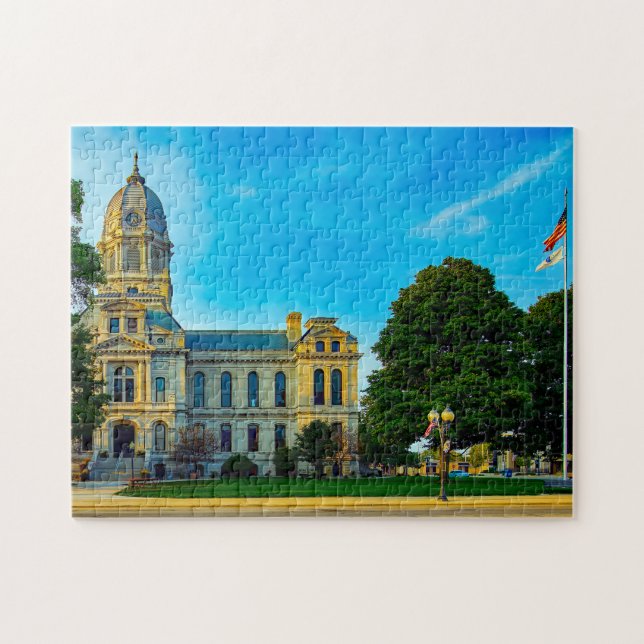 Puzzle Corte Kosciusko Indiana. (Horizontal)