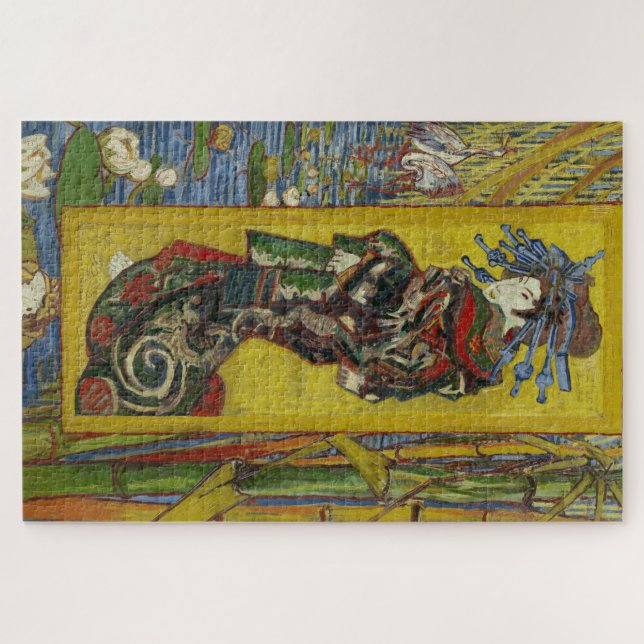 Puzzle Cortesana por Van Gogh (Horizontal)