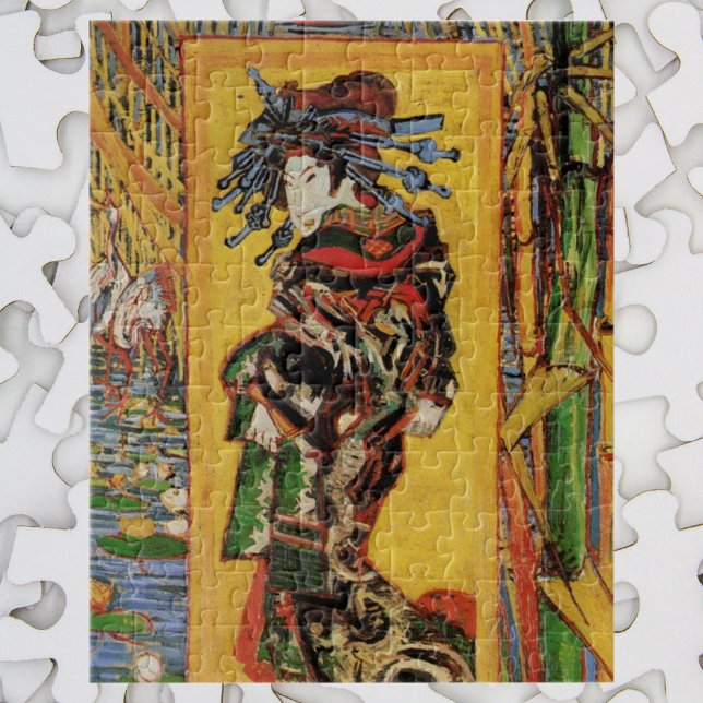 Puzzle Cortesía japonesa de Oiran por Vincent van Gogh (Subido por el creador)